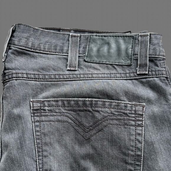 Harley-Davidson Jeans Slim Mens Charcoal Gray Size 36x32 GUC 96001-15VM - Picture 2 of 8